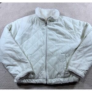 Anthropologie Cloth and Stone Quilted Sherpa-Lined Jacket‎ - Size Large-NWOT